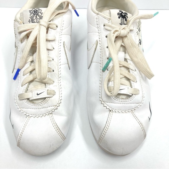 Nike Cortez Steve Harrington Earth Day Sneaker Shoes Size 8 White - Picture 5 of 16